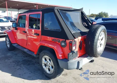 2013 Jeep Wrangler Unlimited Sahara from USA, damaged, VIN 1C4BJWEG5DL566674